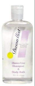 DawnMist No-Rinse Shampoo and Body Wash, 8-ounce Bottle (Case of 48)