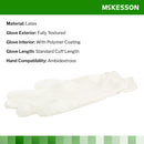 McKesson Confiderm Latex Exam Glove, Large, Ivory (Box of 100)
