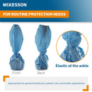 Boot Cover McKesson One Size Fits Most Knee High Nonskid Sole Blue NonSterile (Case of 150)