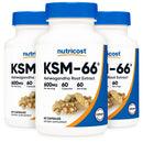 nutricost KSM-66 Ashwagandha Root Extract and Black Pepper Extract (Case of 720)