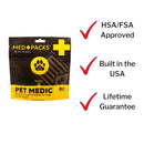 MyMedic Med Packs First Aid Kit for Pets – Dog Injury Supplies in Portable Pouch 