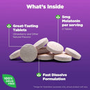 Natrol Inc Natrol Melatonin 5 mg Sleep Fast Dissolve Tablets Strawberry