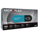 Microflex Medical Microflex MidKnight Touch 93-732 Nitrile Exam Glove, Extra Small, Black (1000/CS) 