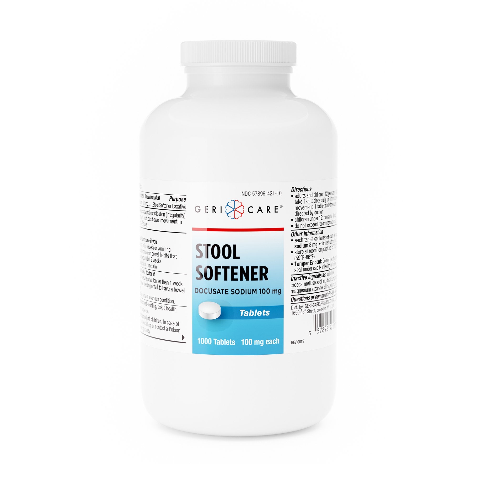 Geri-Care Geri-Care Docusate Sodium Stool Softener (12/CS) 