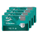 ActivStyle Inc Absorbent Underwear Rely Maximum Pull On with Tear Away Seams Adult X-Large Unisex Disposable Heavy Absorbency (80/CS)
