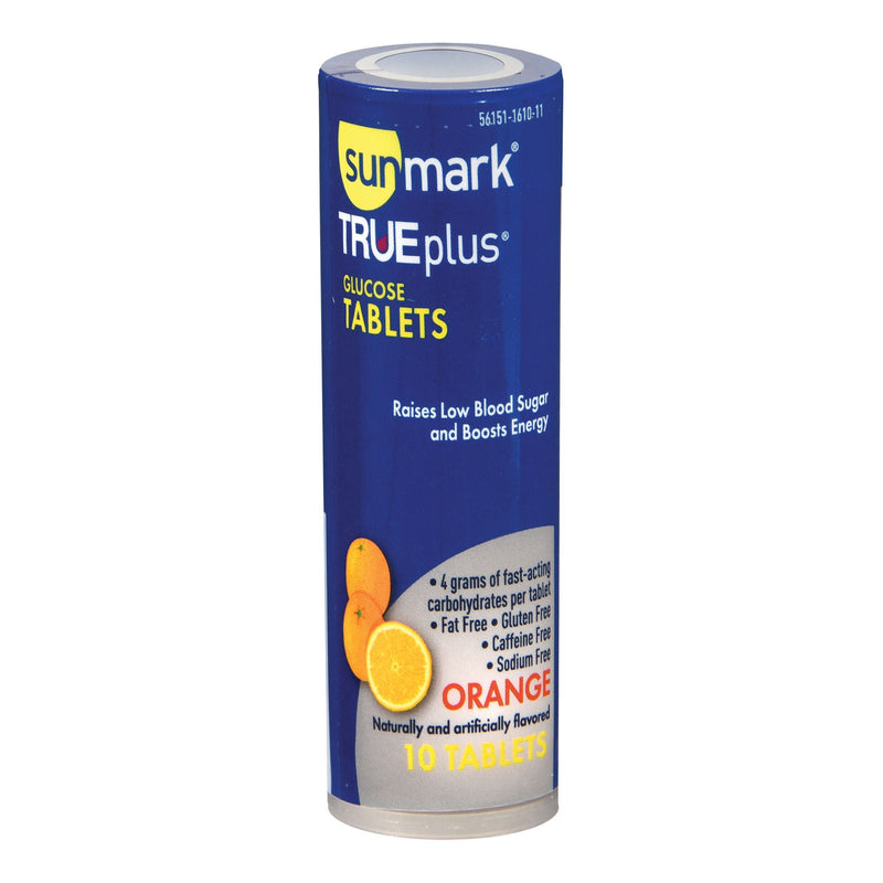 sunmark TRUEplus Orange Glucose Supplement (Carton of 60)