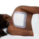 Silicone Foam Dressing Biatain Silicone Fit 7 X 7 Inch With Border Film Backing Silicone Adhesive Square Sterile (5/BX)