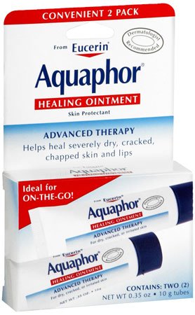 Beiersdorf Aquaphor Healing Ointment, Two 0.35-ounce Tubes (2/PK) 