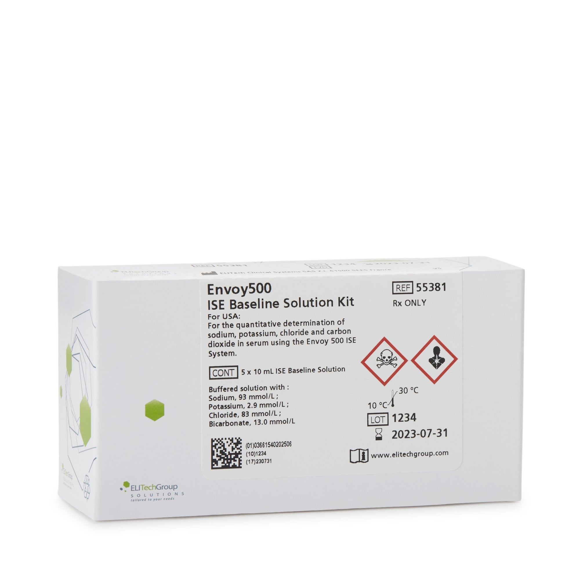 Clinical Diagnostic Solutions Elitech Group Inc ISE Baseline Solution (5/BX) 