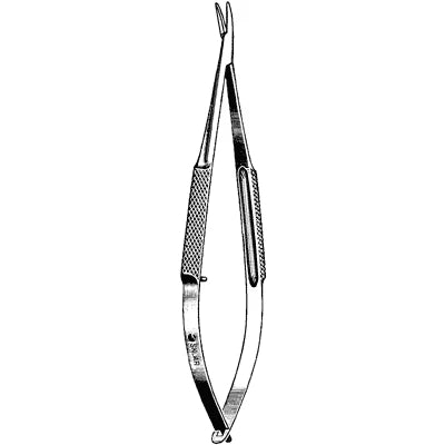 Sklar Cohan Needle Holder - 4", Curved, Smooth, without Lock - 65-6470