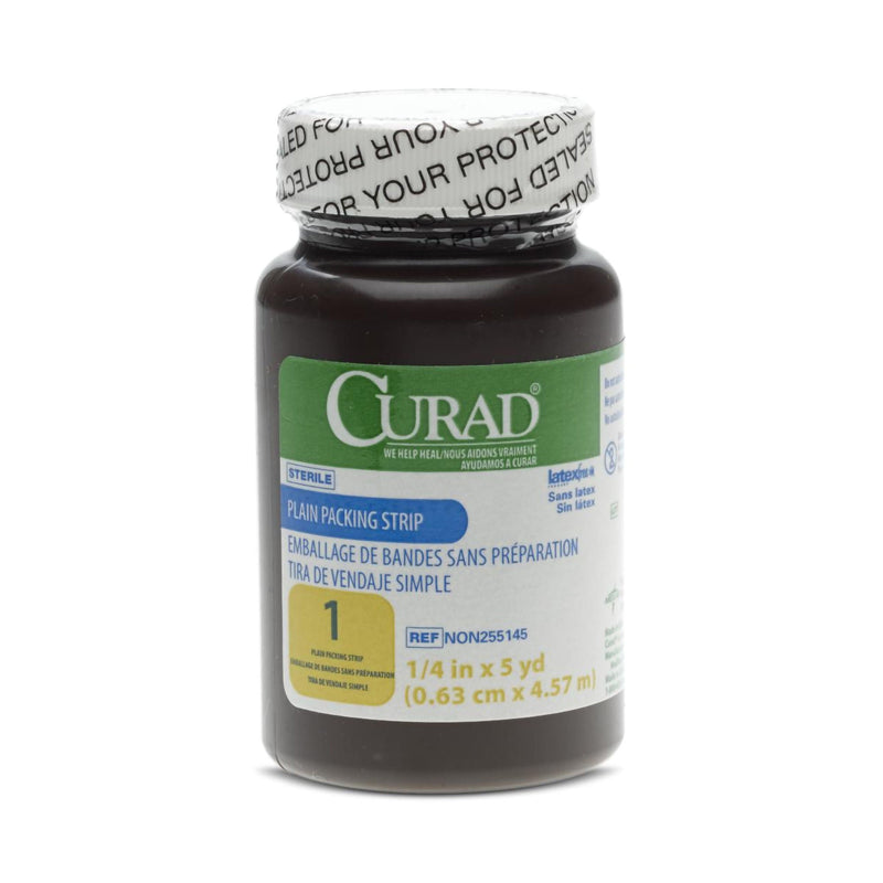 Curad Nonimpregnated Wound Packing Strip, ¼ Inch x 5 Yard (Case of 12)