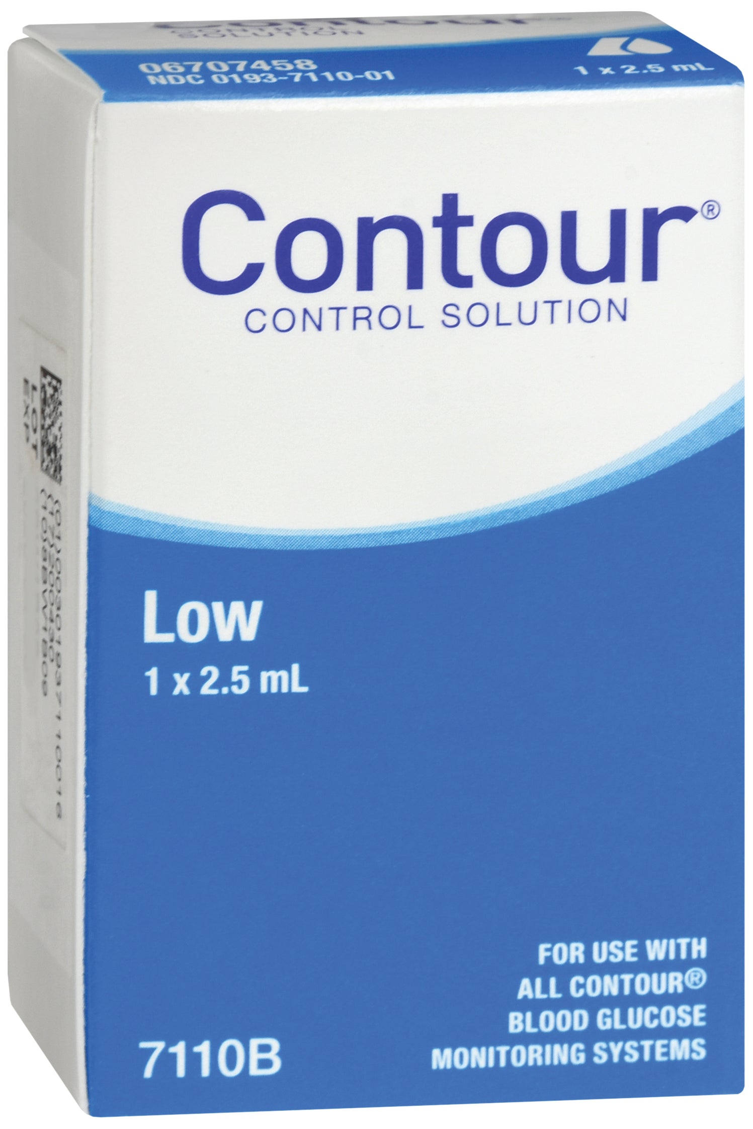 Ascensia Diabetes Care Bayer Contour Blood Glucose Control Solution, Low Level (12/CS)