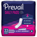 Prevail Daily Pads Ultimate Bladder Control Pad, 16-Inch Length (Case of 132)