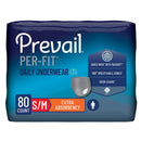 First Quality Products LLC Prevail Per-Fit Men Adult Moderate Absorbent Underwear, Medium, White (80/CS) 
