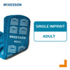 McKesson Slipper Socks, Single Tread, Adult Size, Teal (Case of 48 Pairs)