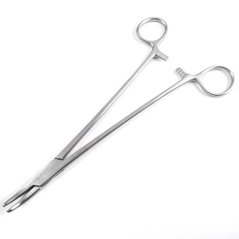 Sklar Heaney Needle Holder - 8-1/4", Curved, Serrated - 20-4682