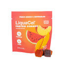 Global Health Products Oral Supplement LiquaCel Protein Gummies Watermelon / Peach Mango Flavor Gummy 1.8 oz. Pouch (50/CS) 