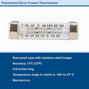 PANTek Technologies LLC Fisherbrand Dual-Scale Refrigerator / Freezer Thermometer, -40° to +80° F 