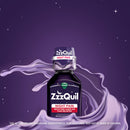 Procter & Gamble ZzzQuil Night Pain Nighttime Sleep-Aid Pain Reliever Liquid, Midnight Berry 