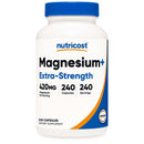 Nutricost Magnesium+ (Extra Strength) Capsules (12/CS)