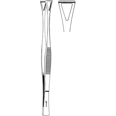 Sklar Collin-Duval Forceps - 25mm Jaw 8" - 36-2607