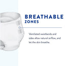 Prevail Breezers Ultimate Absorbency Incontinence Briefs, Medium (20/PK) 