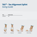 TAS Toe Splint, One Size Fits Most (Case of 36) 