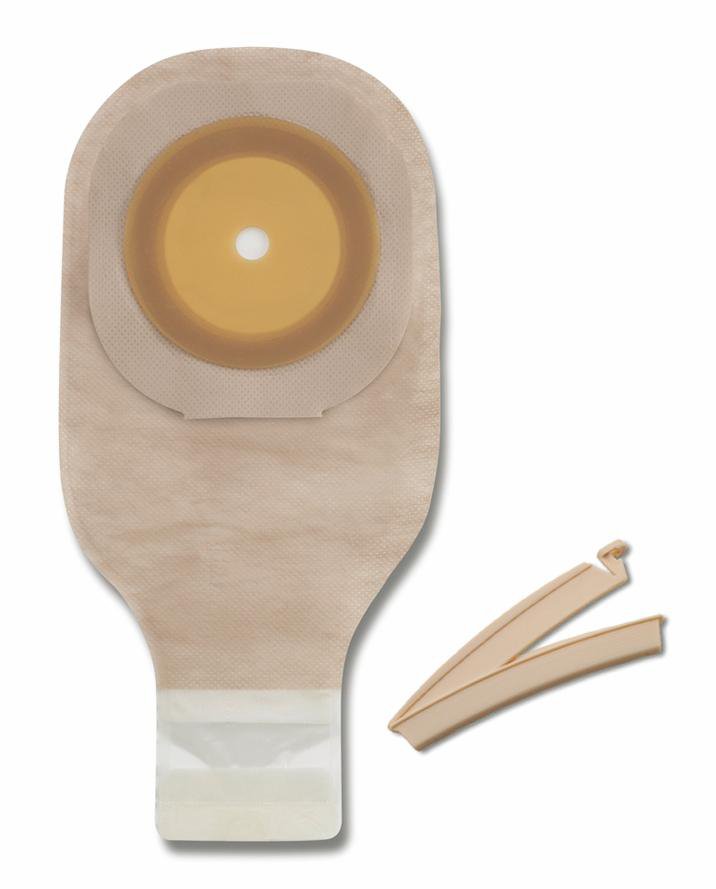 Hollister Premier 89004 One-Piece Ultra-Clear Ostomy Pouch, Cut to Fit Stomas up to 64 mm (5/BX) 