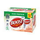 Boost High Protein Strawberry Complete Nutritional Drink, 8-ounce Bottle 