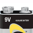 Energizer Industrial Alkaline Battery, 9V (Case of 72)