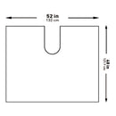 McKesson Sterile Impervious U-Drape, 52 x 48 Inch (Case of 25)