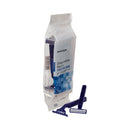 McKesson Disposable Razor, Twin Blade, Lubricated Strip, Blue (Case of 72)
