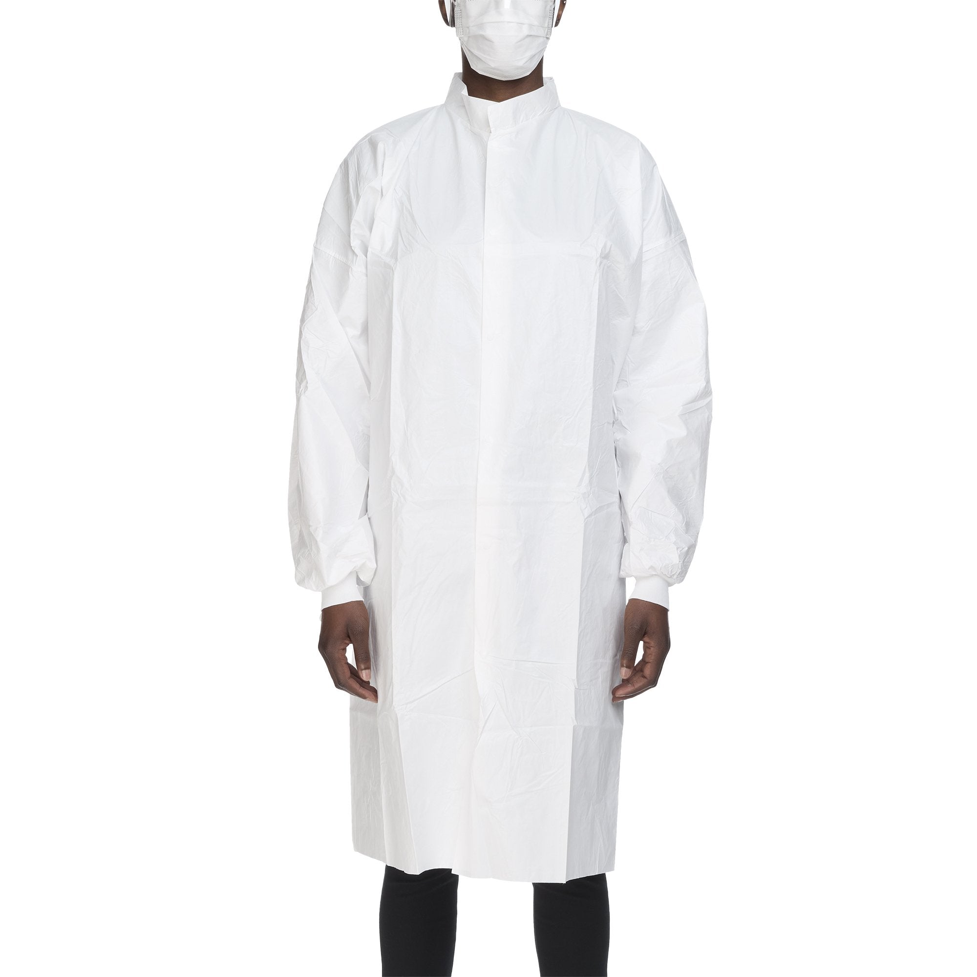 Contec Inc Contec CritiGear  Cleanroom Frocks, Large (30/CS) 