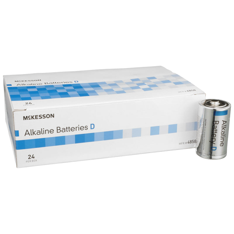 McKesson Alkaline Battery, D Cell (Case of 144)