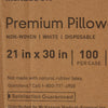 McKesson White Nonwoven Pillowcase, 21 x 30 Inch (Case of 100)
