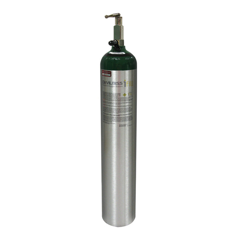 Oxygen Cylinder DeVilbiss iFill Size E Aluminum (Each)