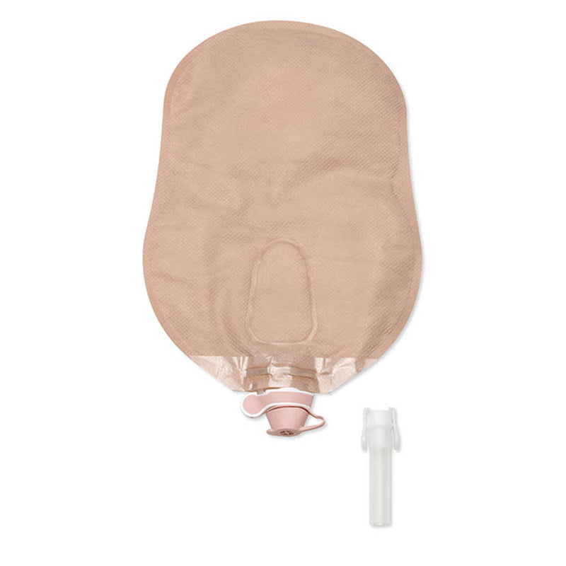 Urostomy Pouch Premier One-Piece System 9 Inch Length Flat, Pre-Cut Drainable (Box of 10)