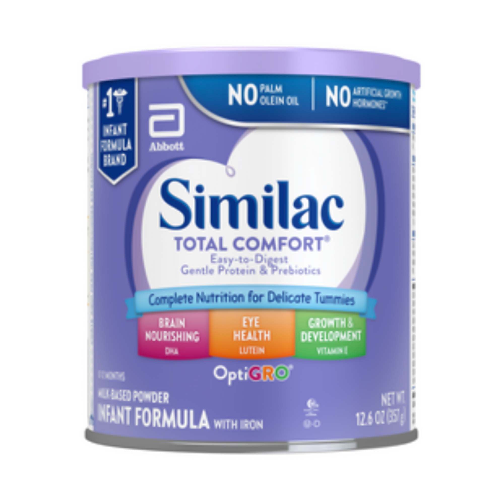 Abbott Nutrition Similac Total Comfort Powder Infant Formula, 12 oz. Can (6/CS) 