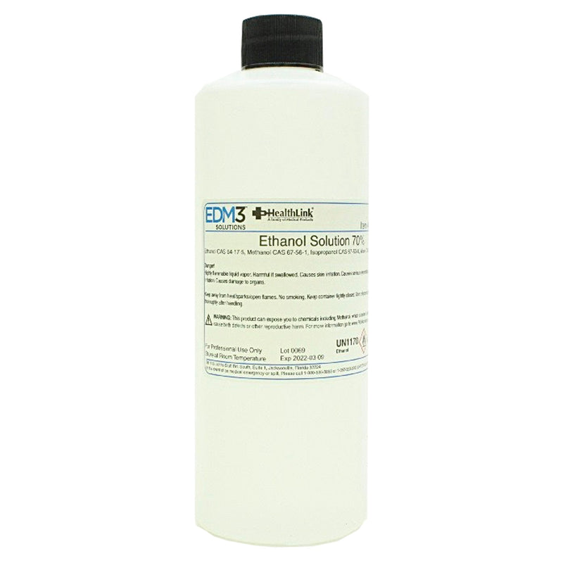EDM 3 LLC EDM 3 Ethyl Alcohol (Ethanol) Chemistry Reagent, 16-ounce bottle 