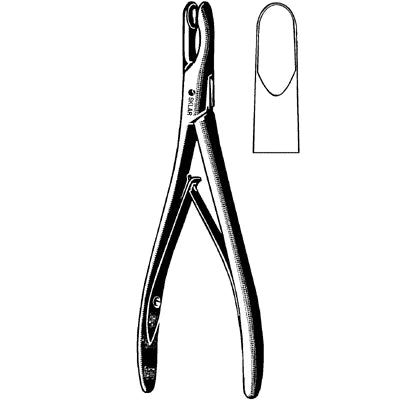 Sklar Adson Rongeur - 8", Straight - 50-1080