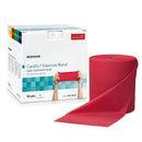 McKesson Brand McKesson CanDo Exercise Light Resistance Band, Red, 5 Inch x 50 Yard 