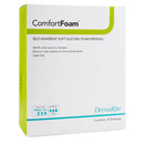 Sion Brands LLC ComfortFoam Silicone Adhesive without Border Silicone Foam Dressing, 4 x 5 Inch (10/BX) 