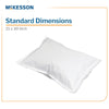 McKesson White Tissue/Poly Pillowcase, 21 x 30 Inch (Case of 100)
