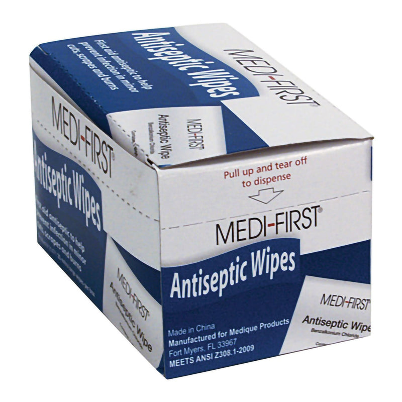 Medi-First First Aid Kit Refill Antiseptic Skin Towelette, 5 x 7 Inch (Case of 400)