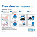 Sage Products Prevalon Heel Protector Boot with Wedge (8/CS) 