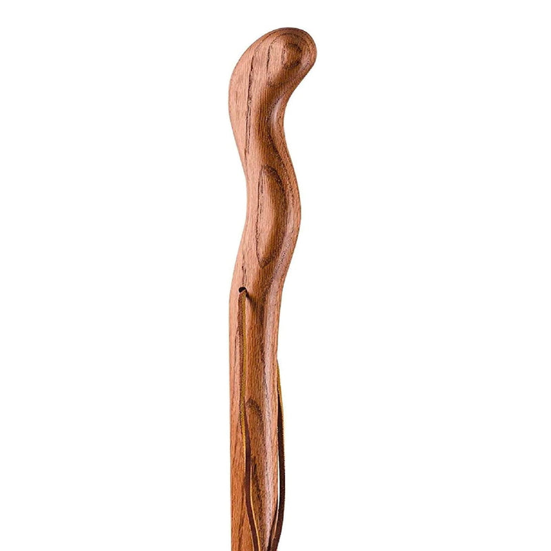 Mabis Healthcare Brazos Twisted Cedar Backpacker Handcrafted Walking Stick, 48-Inch 