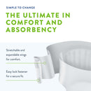 Prevail Bariatric Ultimate Absorbency Incontinence Brief, Size A (Case of 48)