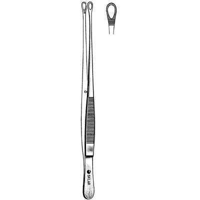 Sklar Singley Intestinal Forceps - Serrated 9" - 36-1290