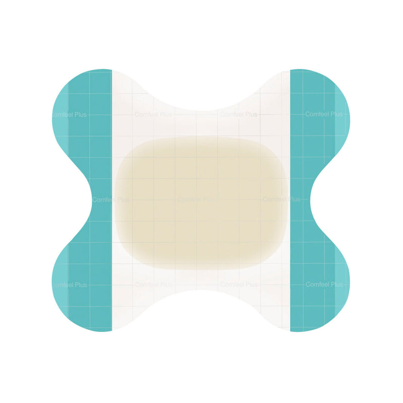 Comfeel Plus Ulcer Hydrocolloid Dressing, 6 x 8 Centimeter (Box of 5)