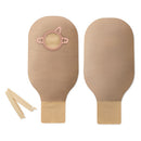 New Image 18143 2-Piece Beige Ostomy Pouch, Pre-cut to Fit 57 mm Stomas, Red (Box of 10)